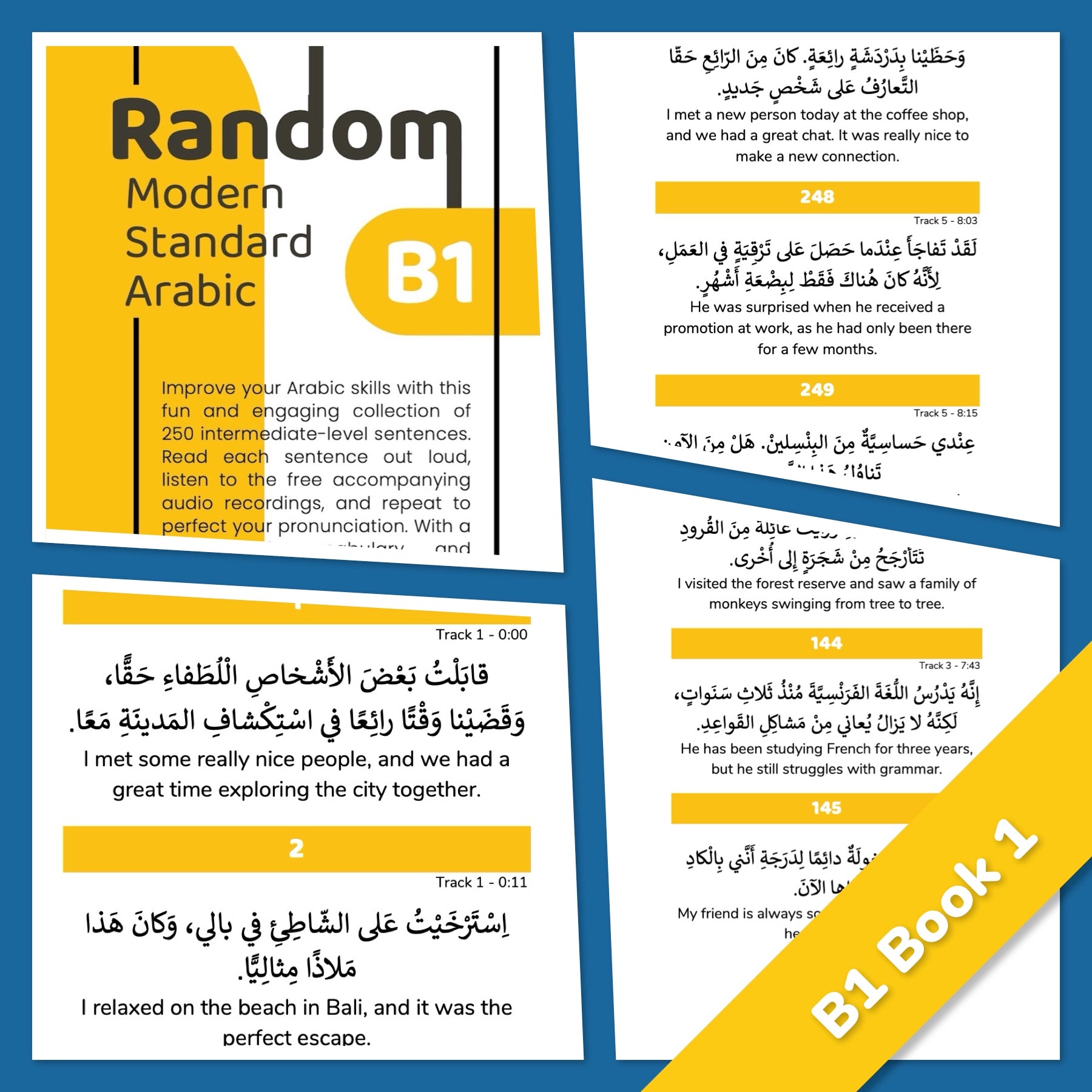 Random Modern Standard Arabic Series
