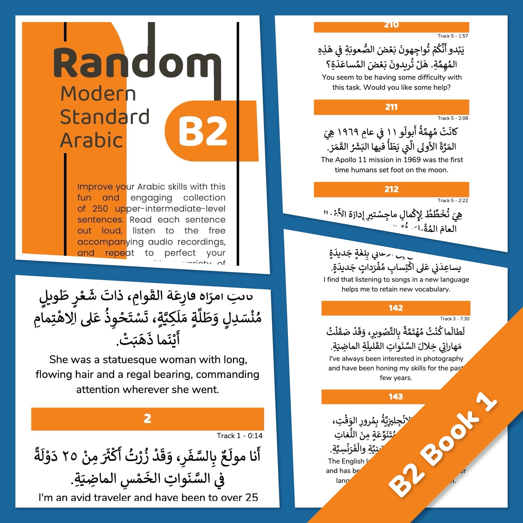 Random Modern Standard Arabic Series