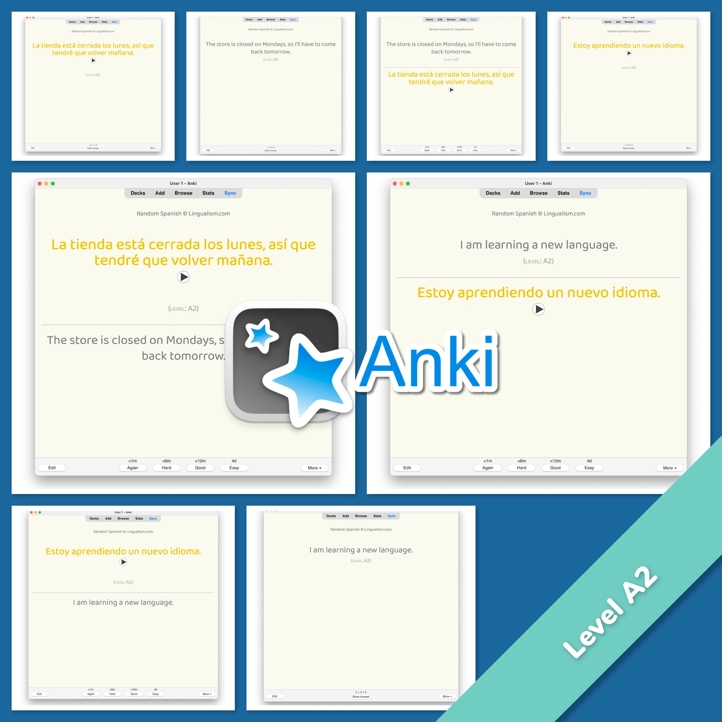 Random Spanish Anki