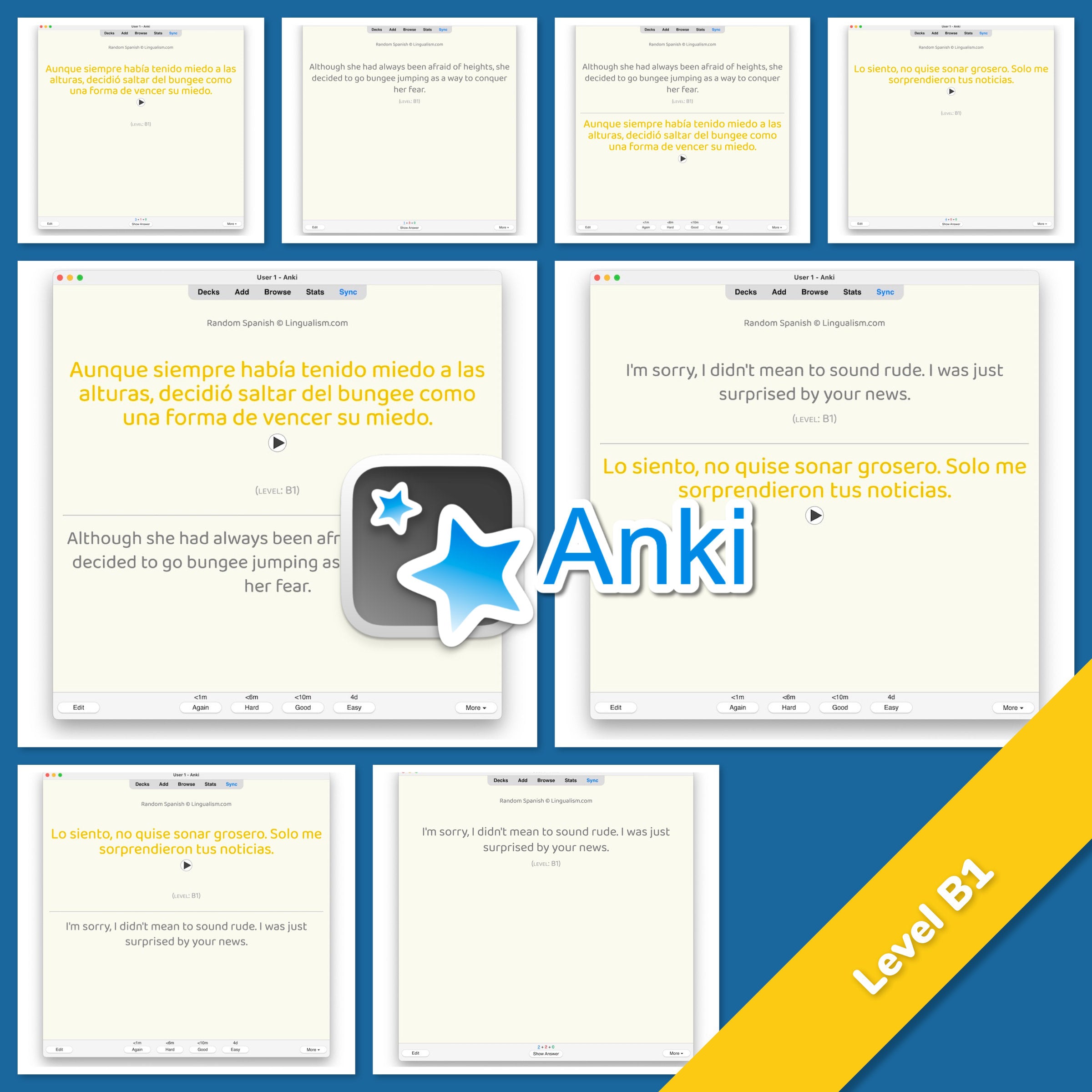 Random Spanish Anki