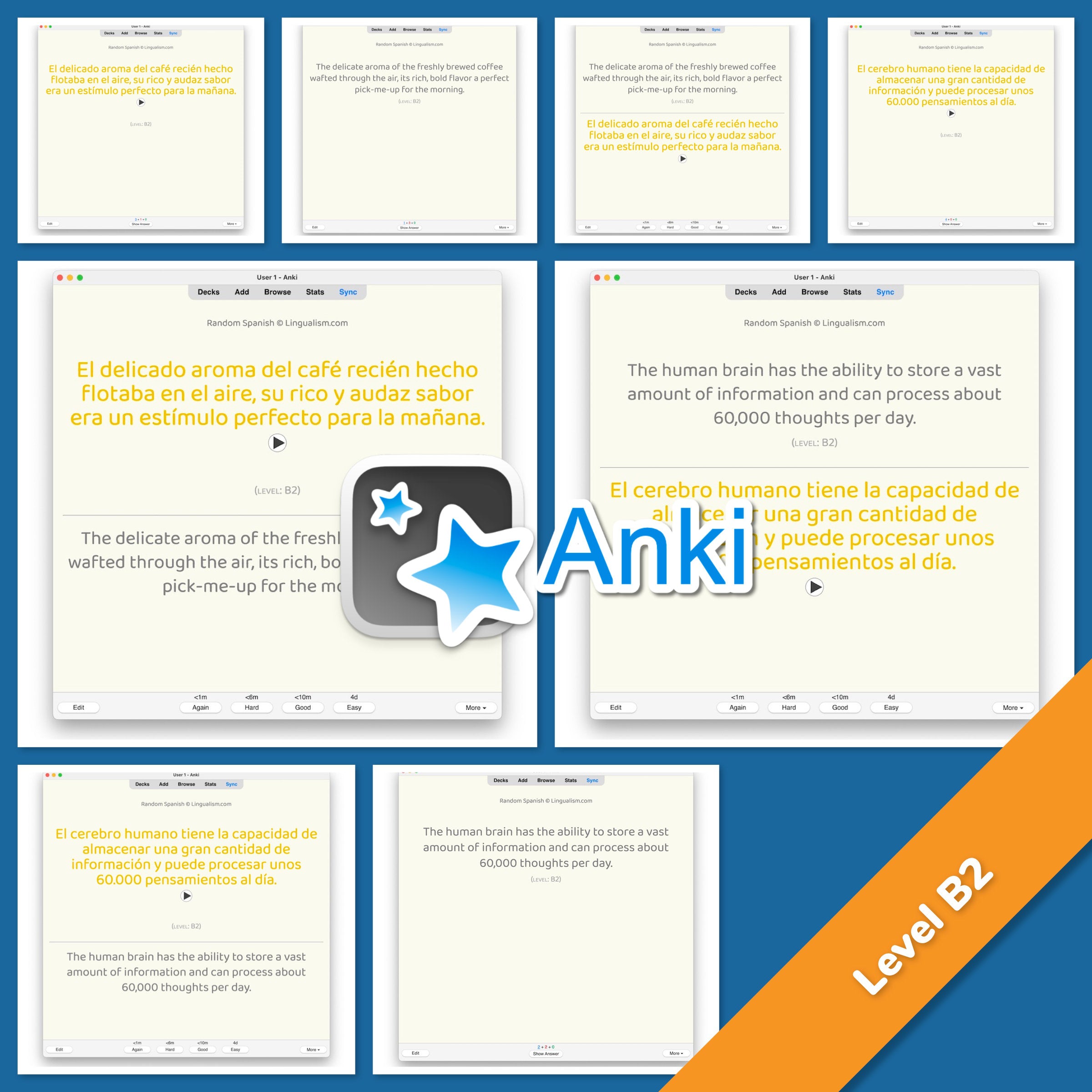 Random Spanish Anki