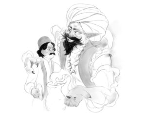 The Clever Farmer and the Mischievous Genie