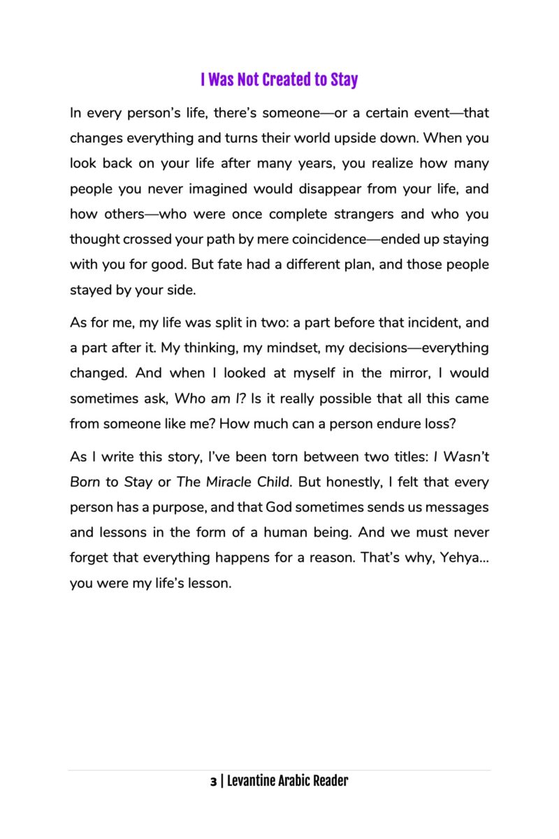I Was Not Created to Stay (Jordanian) - Image 3